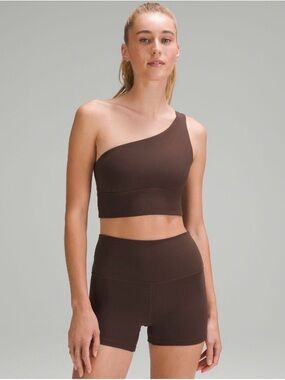 lululemon Align™ Asymmetrical Bra *Light
Support, A/B Cup- Espresso